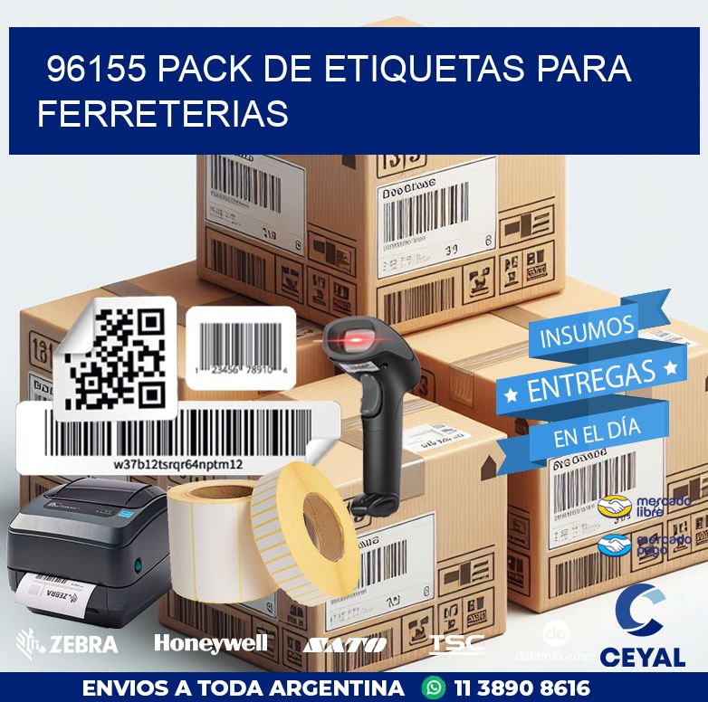 96155 PACK DE ETIQUETAS PARA FERRETERIAS