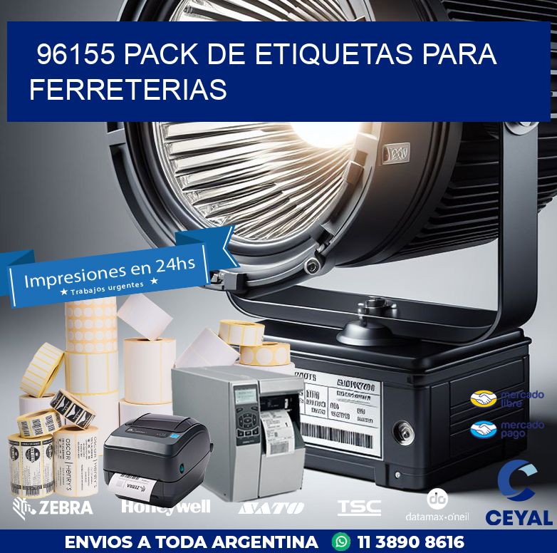 96155 PACK DE ETIQUETAS PARA FERRETERIAS