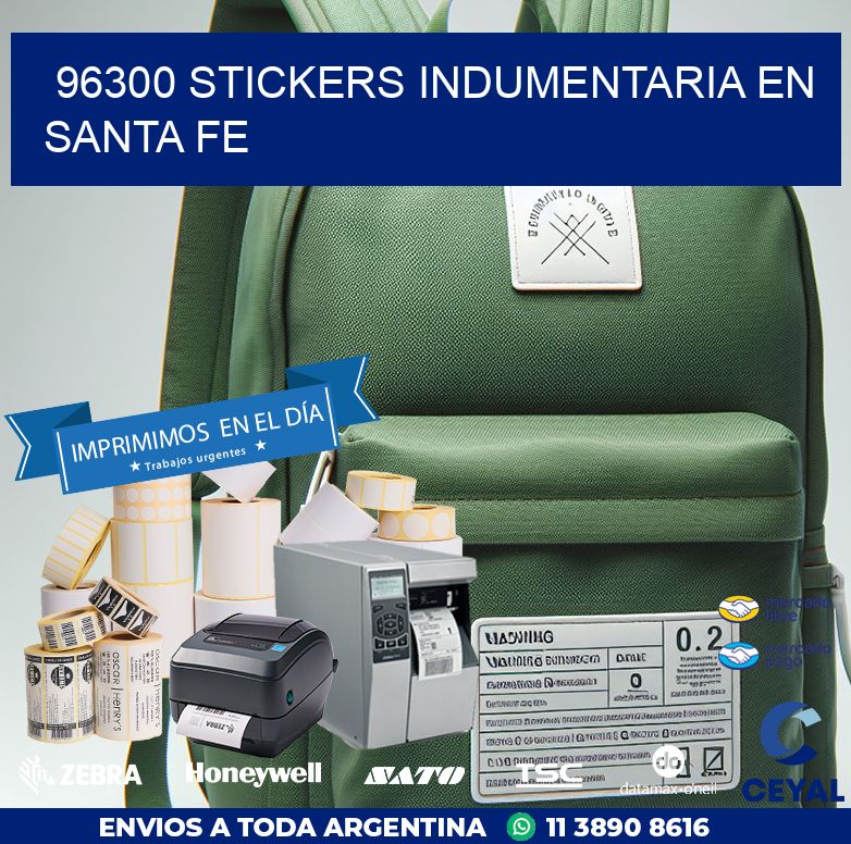 96300 STICKERS INDUMENTARIA EN SANTA FE