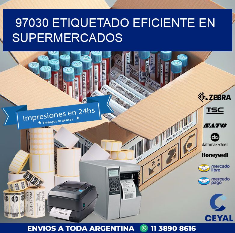 97030 ETIQUETADO EFICIENTE EN SUPERMERCADOS