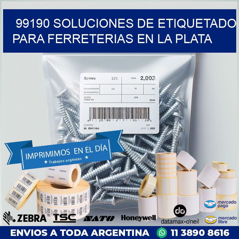 99190 SOLUCIONES DE ETIQUETADO PARA FERRETERIAS EN LA PLATA