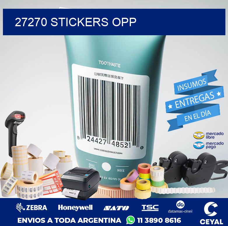 27270 STICKERS OPP