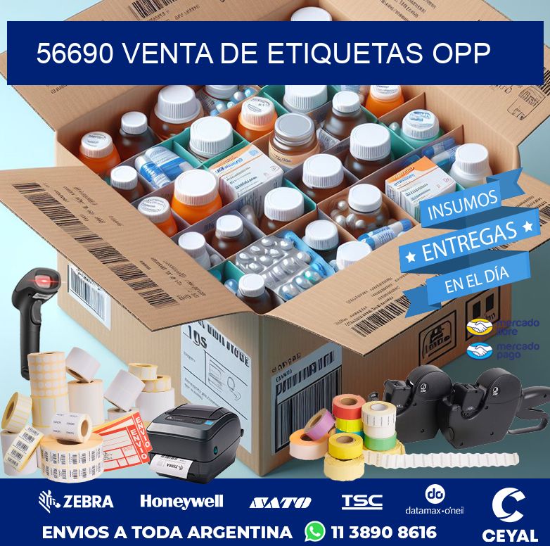 56690 VENTA DE ETIQUETAS OPP