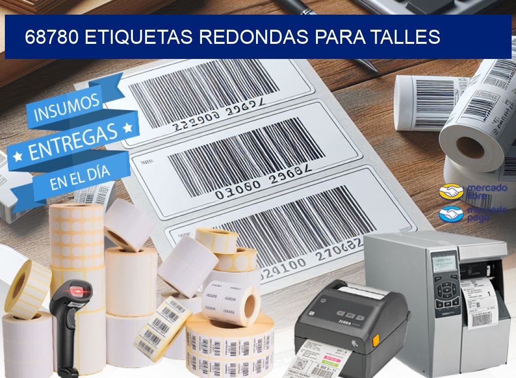 68780 ETIQUETAS REDONDAS PARA TALLES