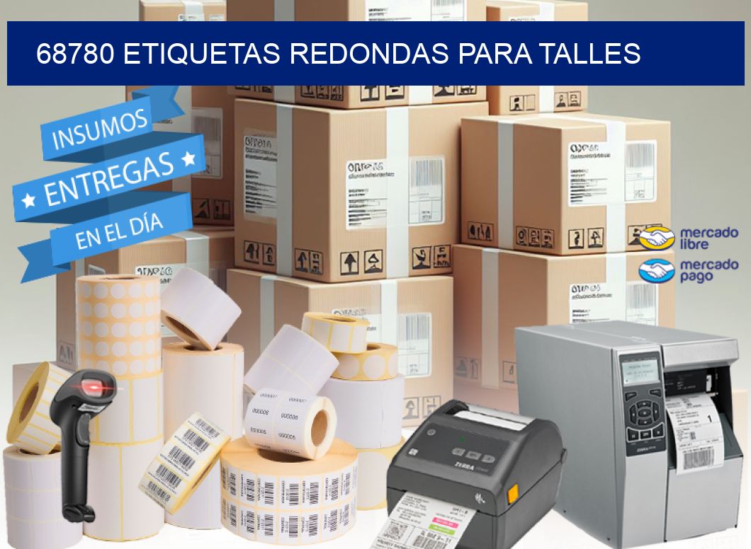 68780 ETIQUETAS REDONDAS PARA TALLES