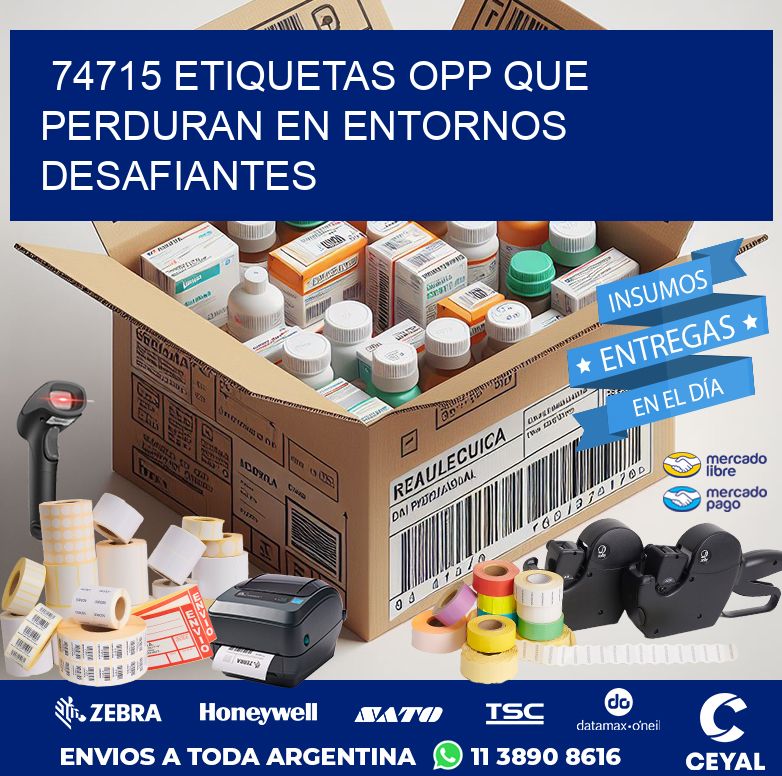 74715 ETIQUETAS OPP QUE PERDURAN EN ENTORNOS DESAFIANTES