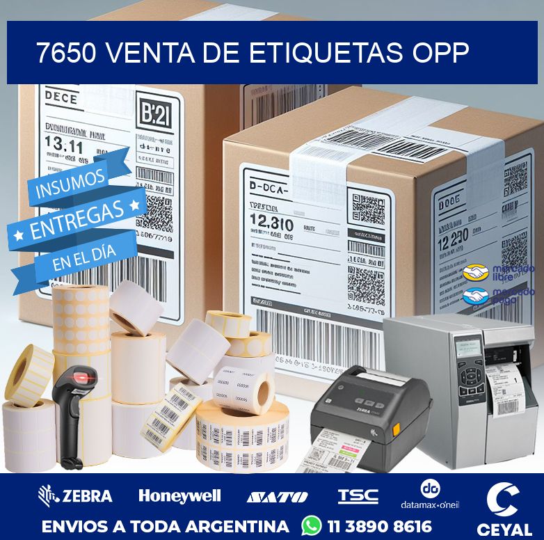 7650 VENTA DE ETIQUETAS OPP