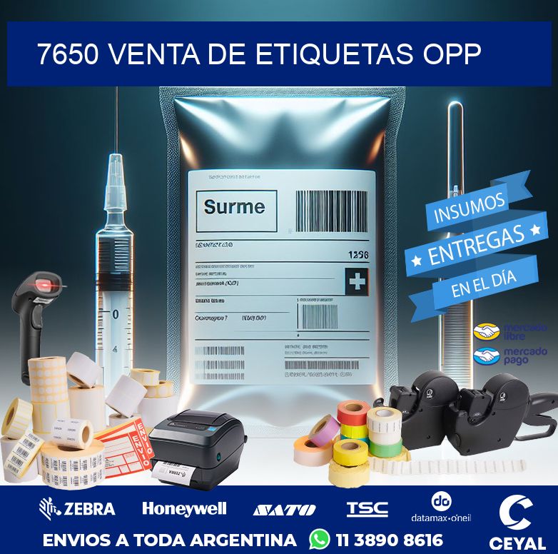 7650 VENTA DE ETIQUETAS OPP