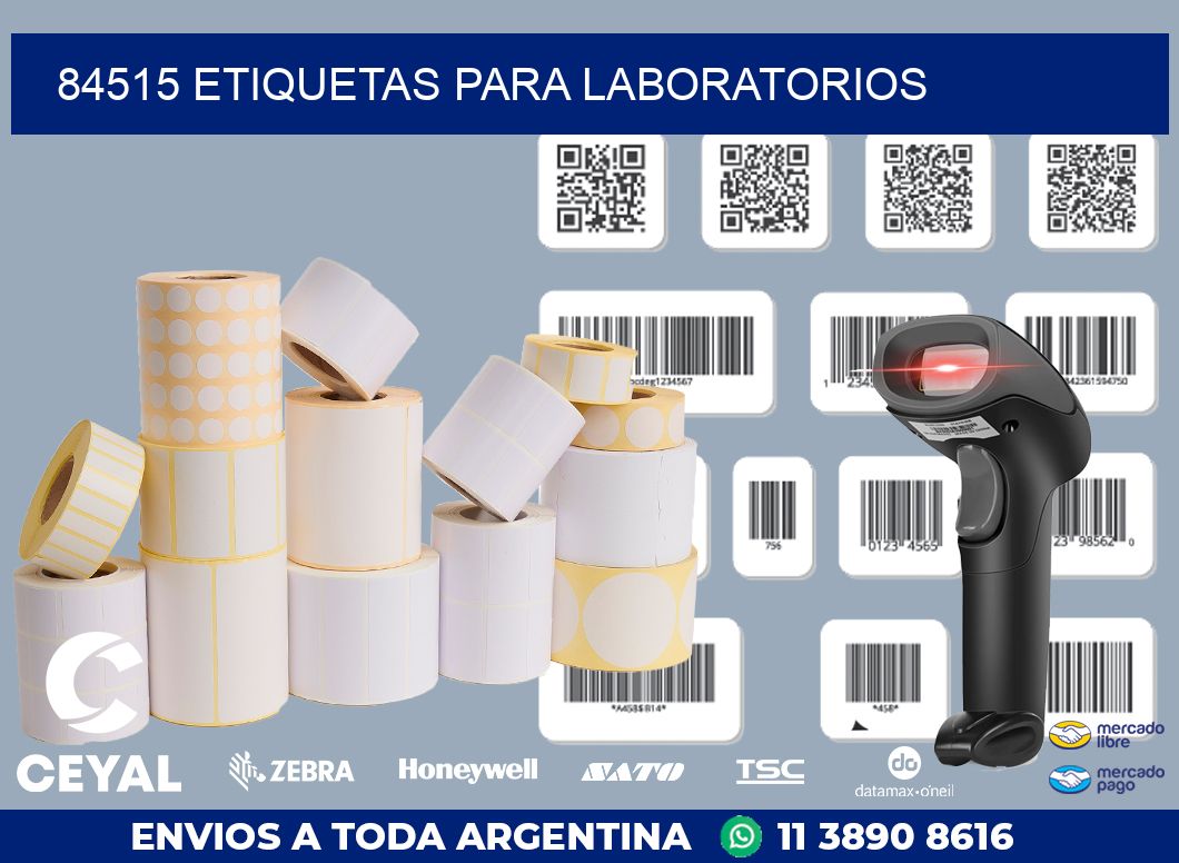 84515 ETIQUETAS PARA LABORATORIOS