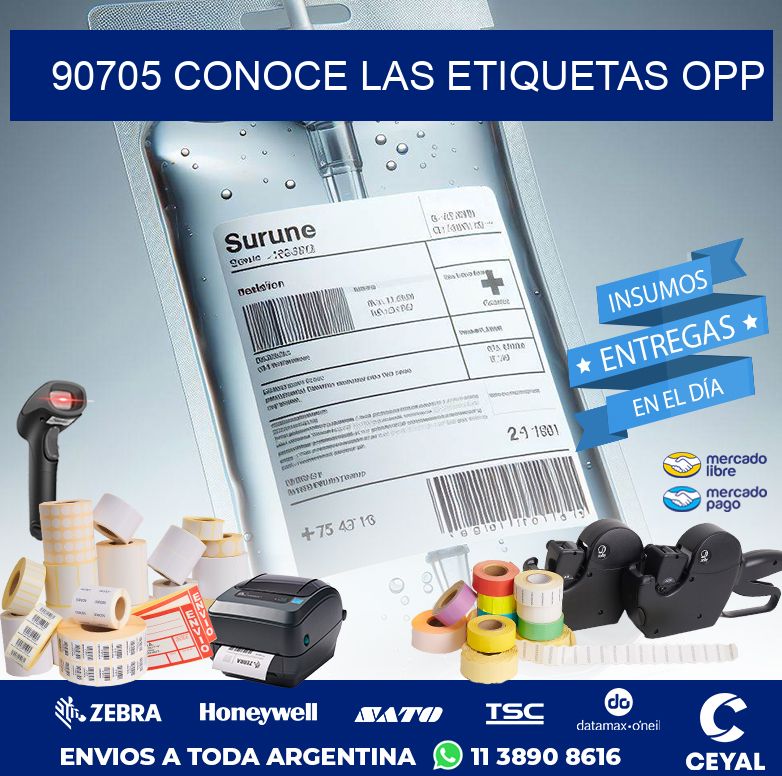 90705 CONOCE LAS ETIQUETAS OPP