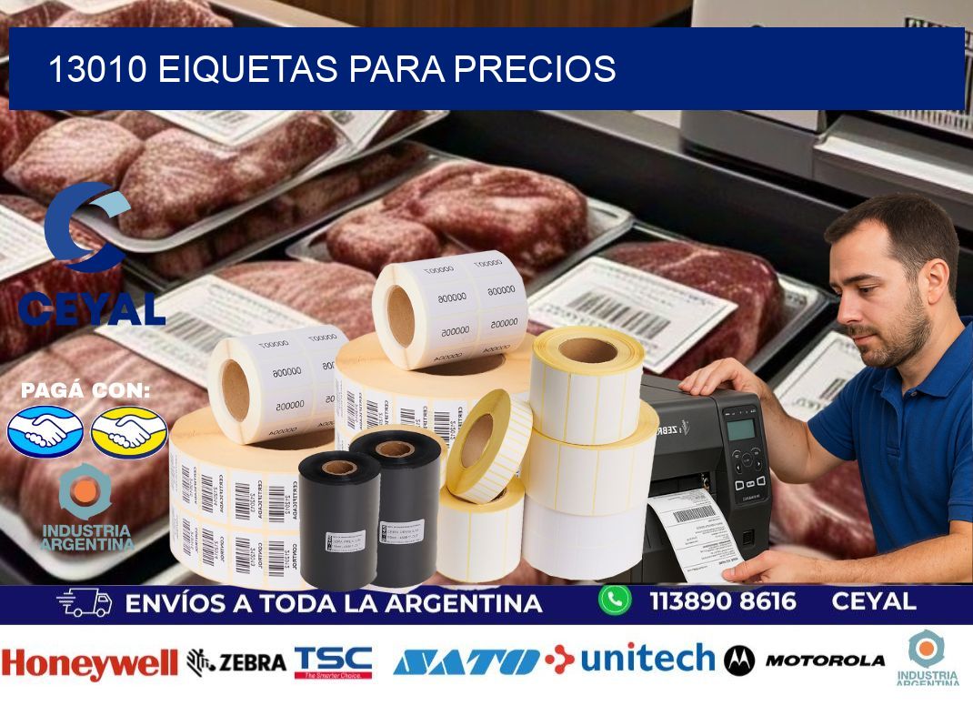 13010 EIQUETAS PARA PRECIOS