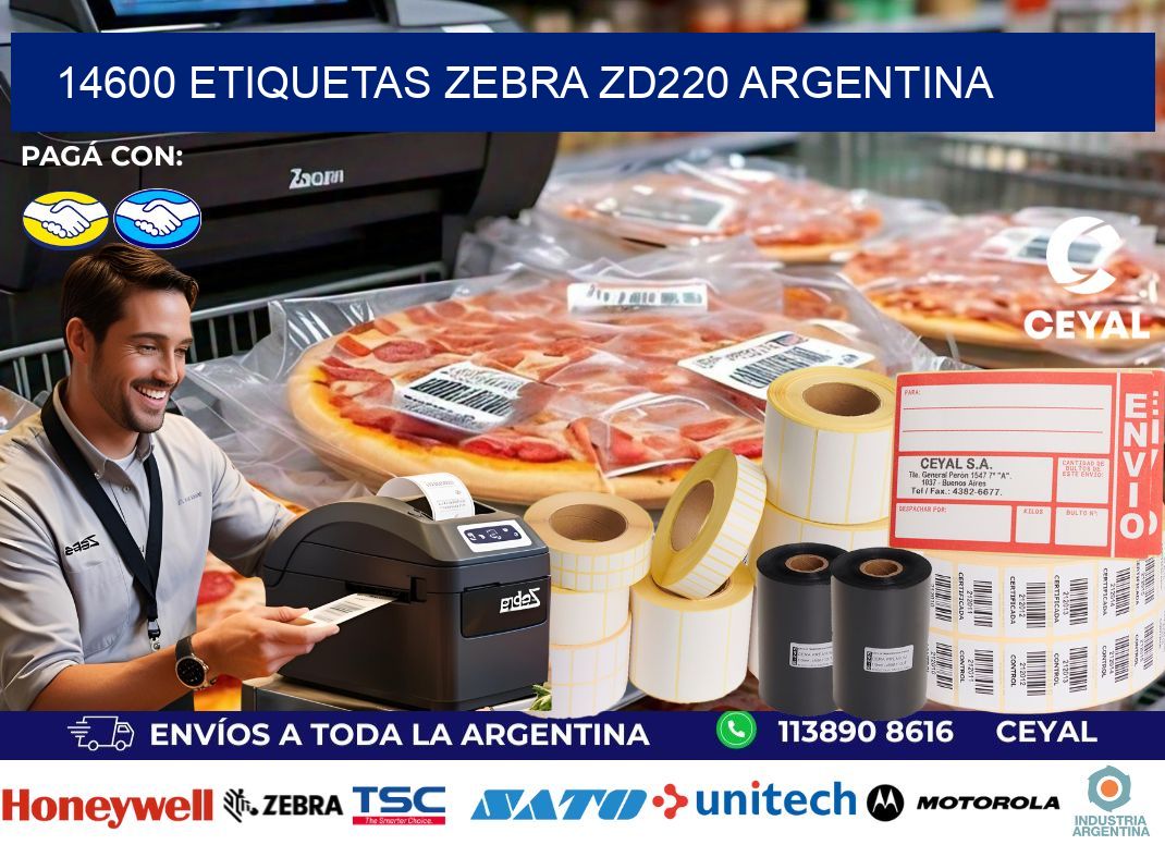 14600 etiquetas zebra zd220 argentina