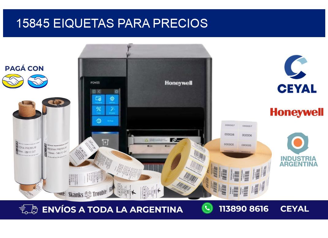 15845 EIQUETAS PARA PRECIOS