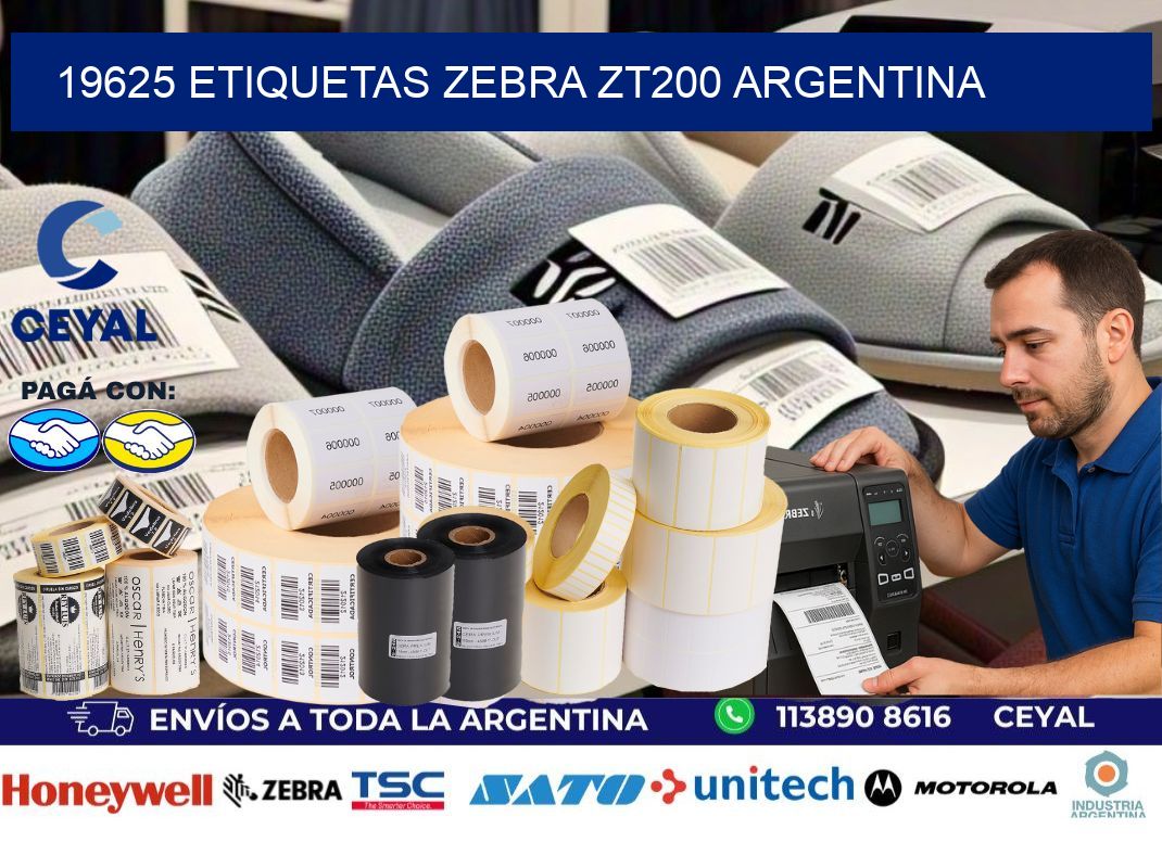 19625 etiquetas zebra zt200 argentina