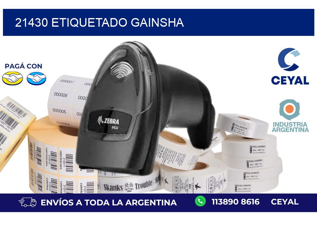 21430 ETIQUETADO GAINSHA