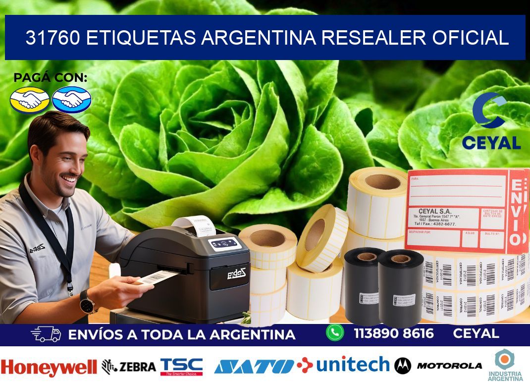 31760 etiquetas argentina RESEALER OFICIAL
