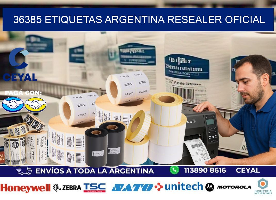 36385 etiquetas argentina RESEALER OFICIAL