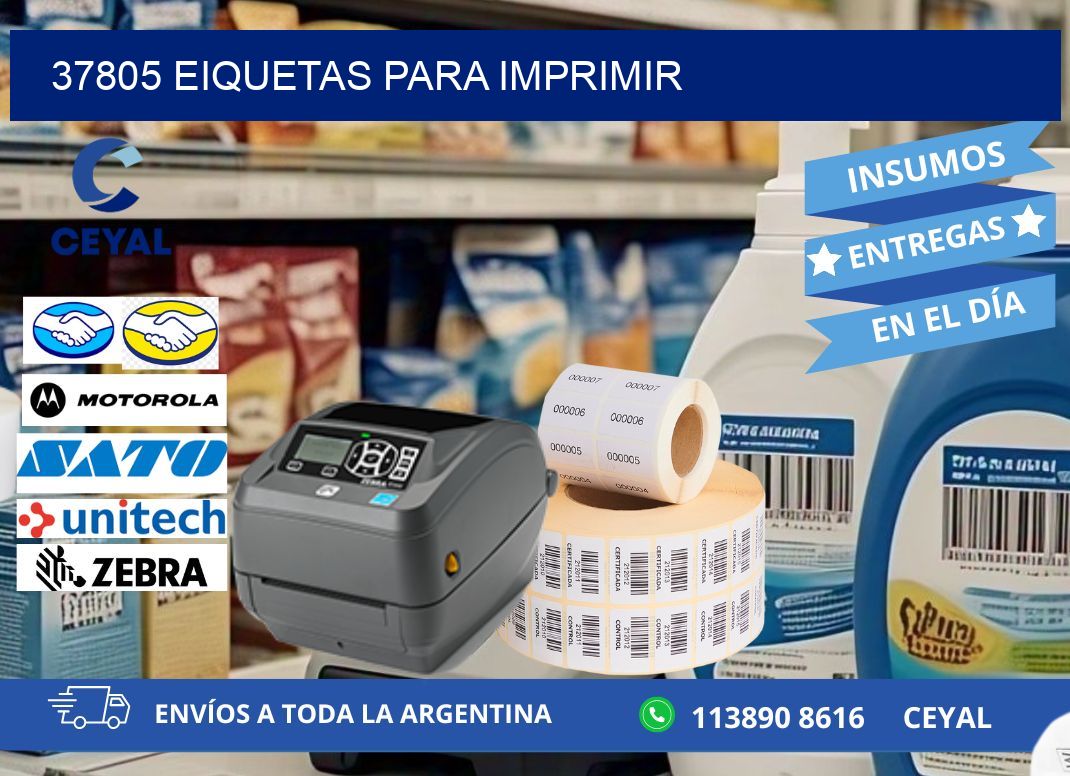 37805 EIQUETAS PARA IMPRIMIR