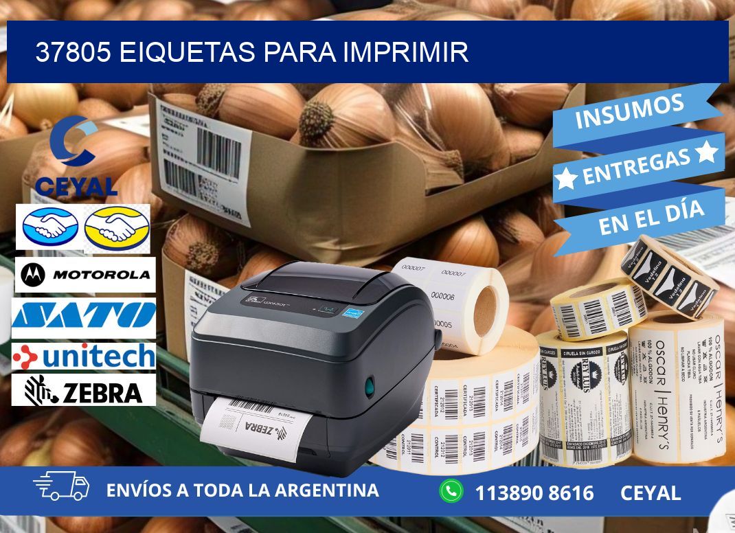 37805 EIQUETAS PARA IMPRIMIR