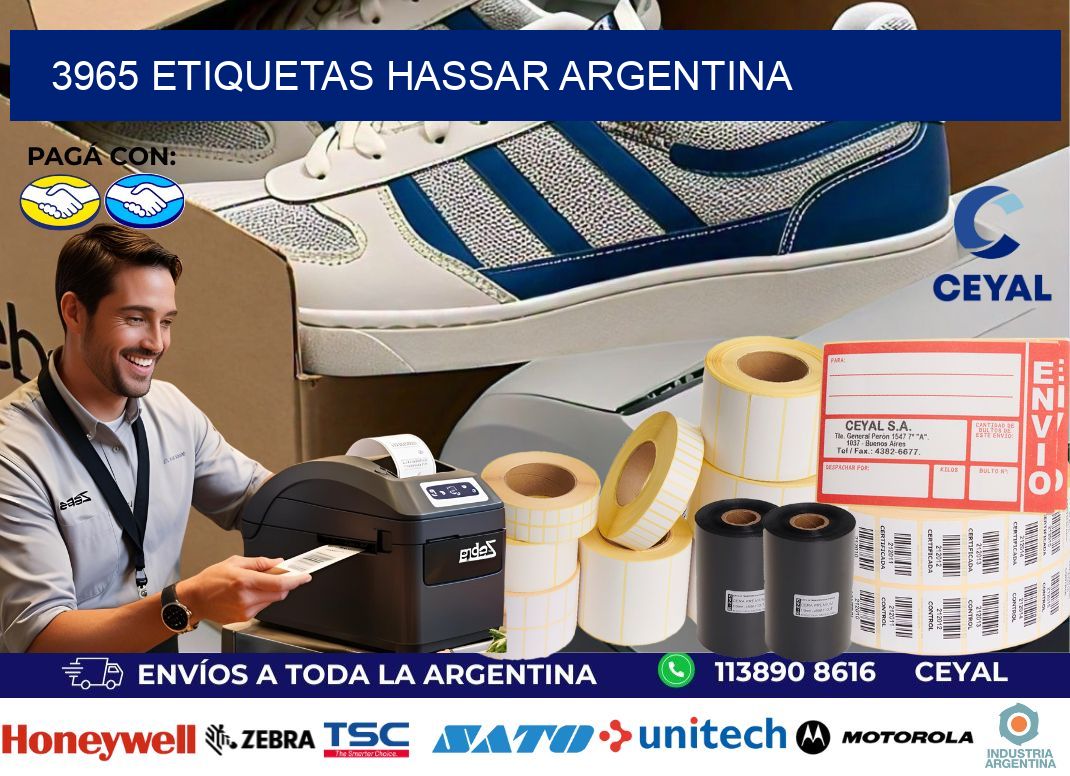 3965 etiquetas hassar argentina