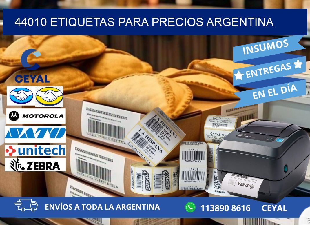 44010 ETIQUETAS PARA PRECIOS ARGENTINA