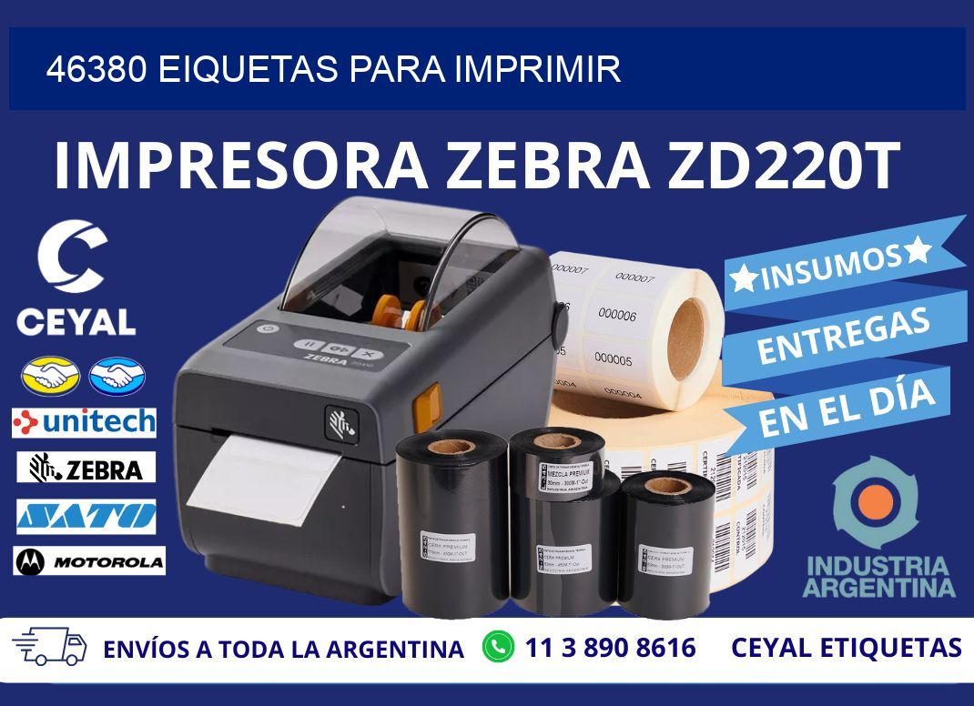 46380 EIQUETAS PARA IMPRIMIR