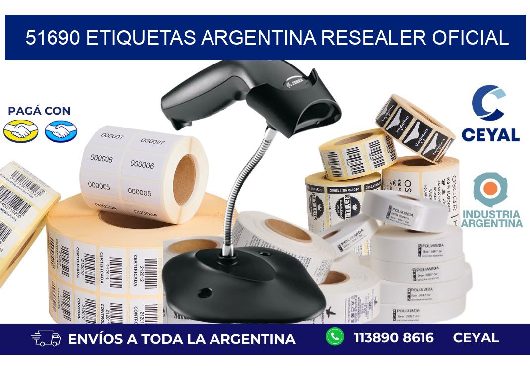 51690 etiquetas argentina RESEALER OFICIAL
