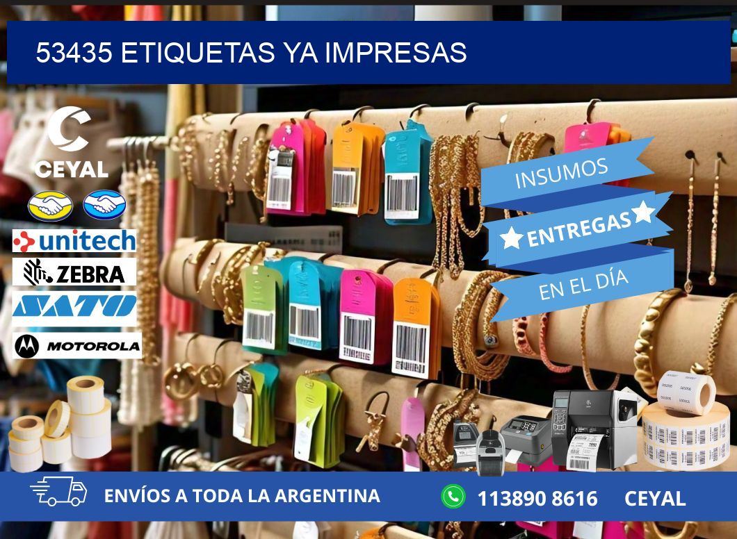 53435 ETIQUETAS YA IMPRESAS