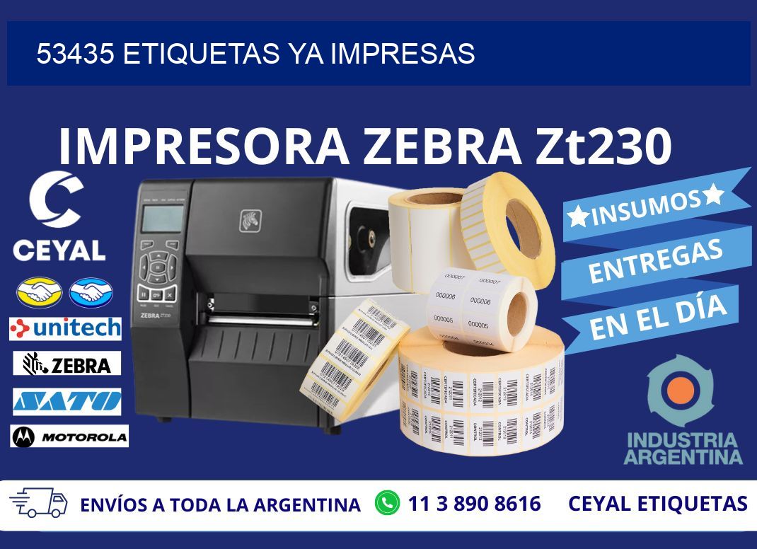 53435 ETIQUETAS YA IMPRESAS