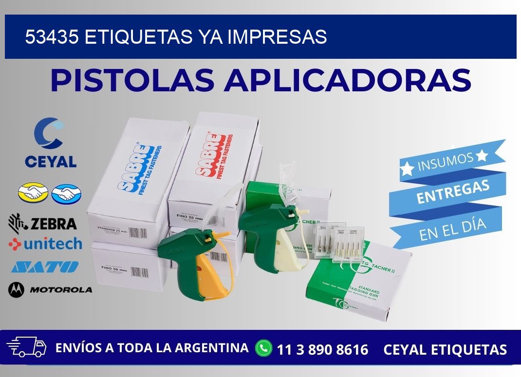 53435 ETIQUETAS YA IMPRESAS