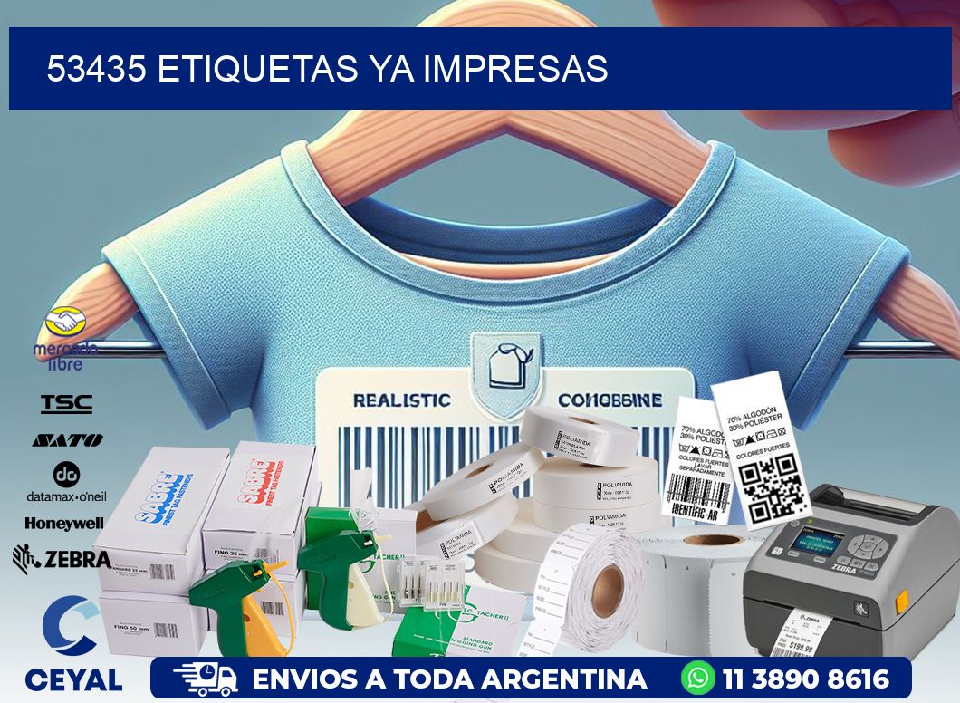 53435 ETIQUETAS YA IMPRESAS