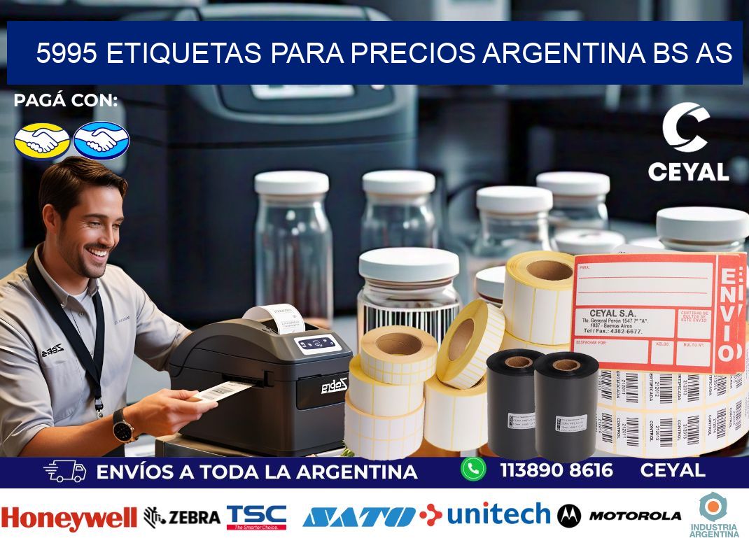 5995 ETIQUETAS PARA PRECIOS ARGENTINA BS AS