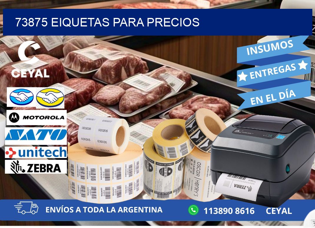 73875 EIQUETAS PARA PRECIOS