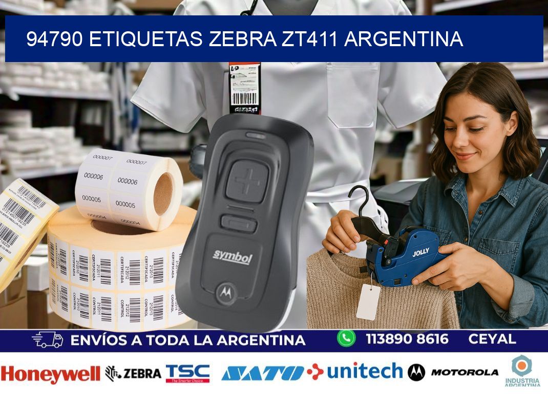 94790 etiquetas zebra zt411 argentina