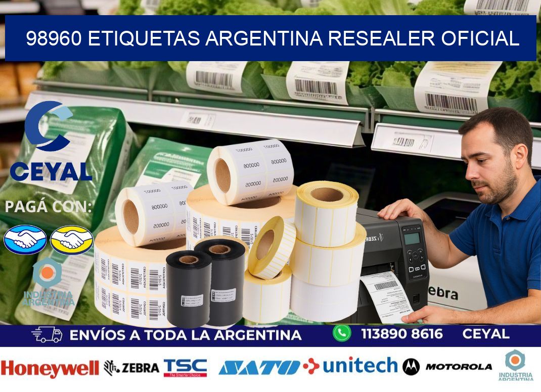 98960 etiquetas argentina RESEALER OFICIAL