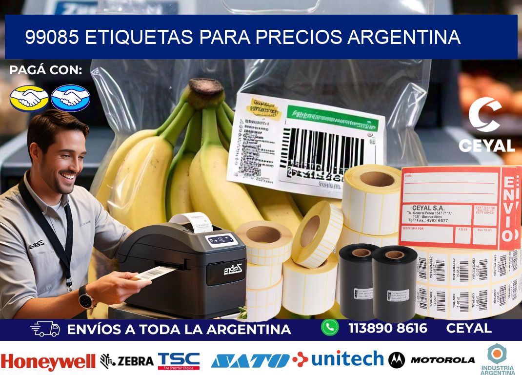 99085 ETIQUETAS PARA PRECIOS ARGENTINA
