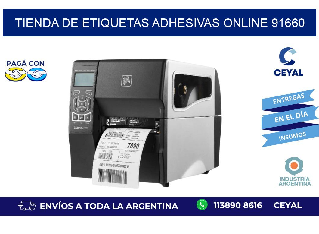 Tienda de Etiquetas Adhesivas Online 91660