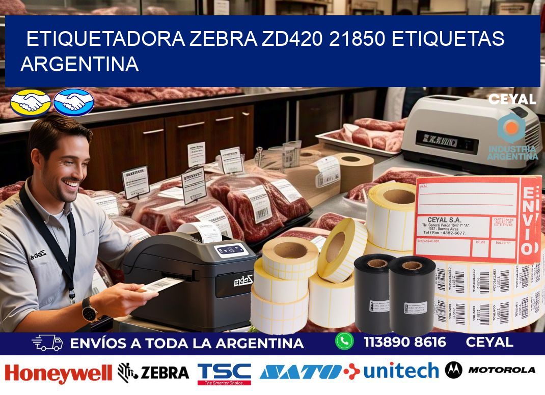 etiquetadora zebra zd420 21850 etiquetas argentina