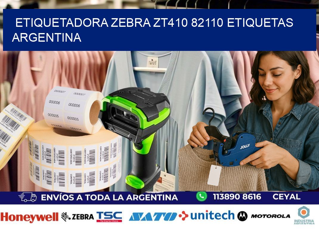 etiquetadora zebra zt410 82110 etiquetas argentina