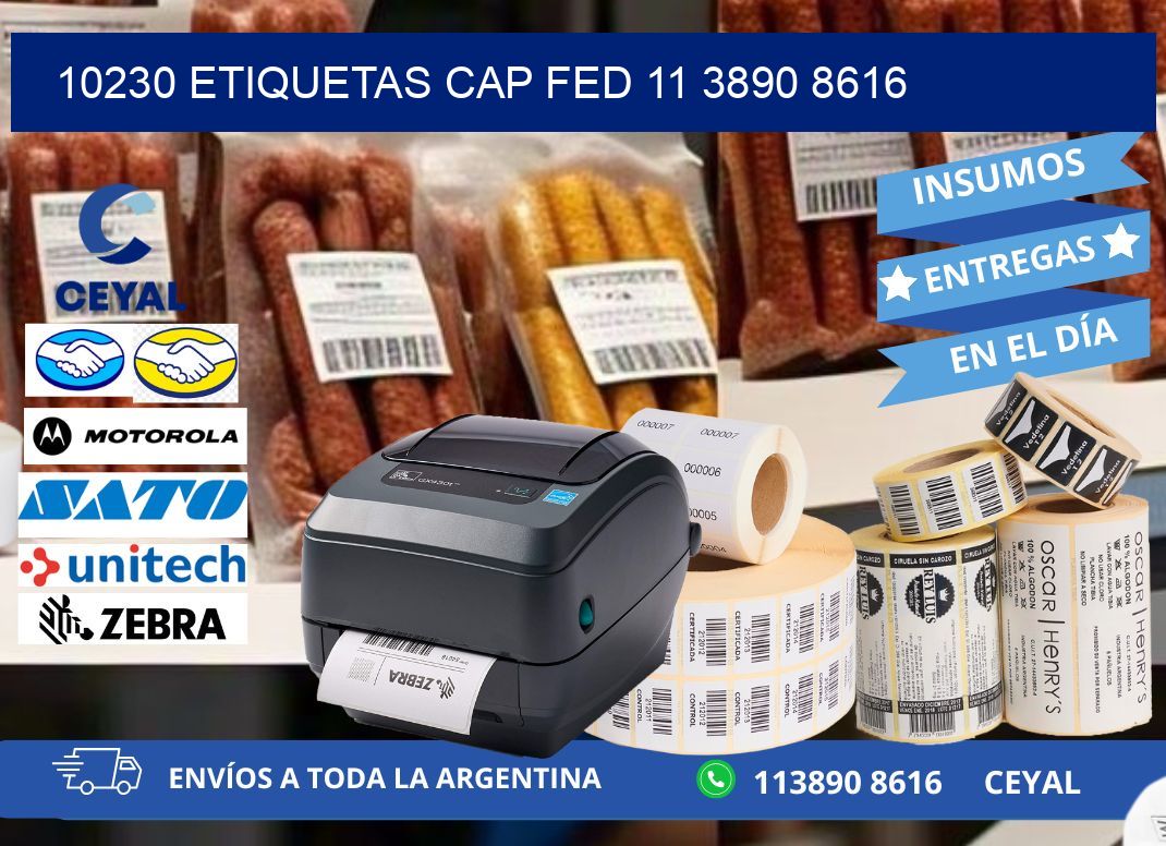 10230 ETIQUETAS CAP FED 11 3890 8616
