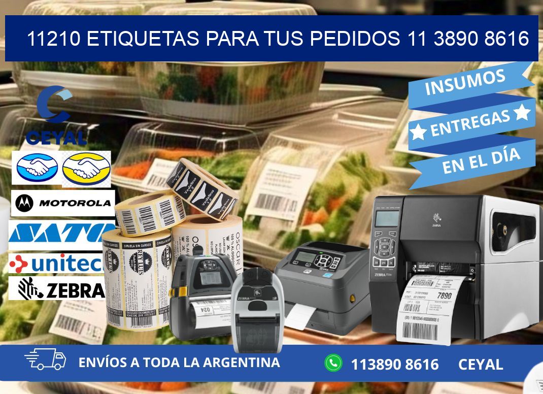 11210 ETIQUETAS PARA TUS PEDIDOS 11 3890 8616