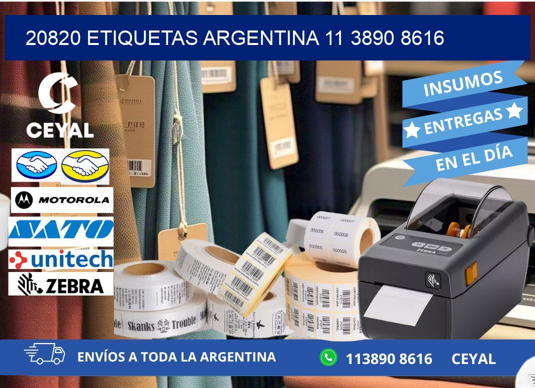 20820 ETIQUETAS ARGENTINA 11 3890 8616