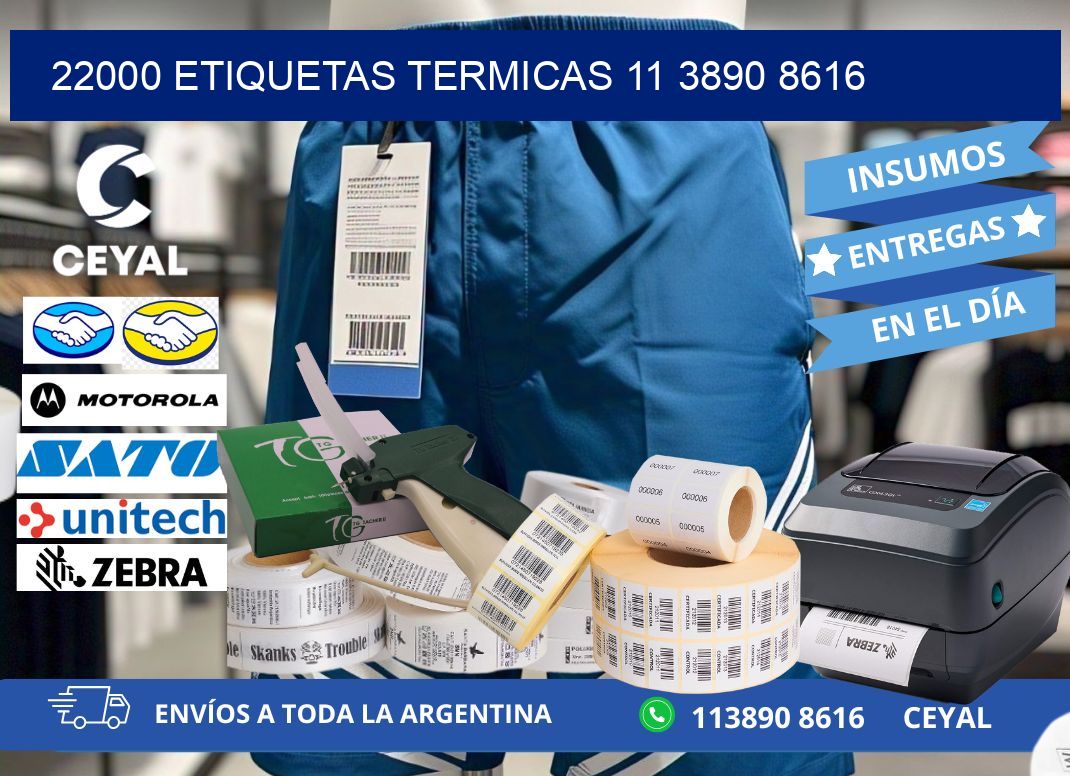 22000 ETIQUETAS TERMICAS 11 3890 8616
