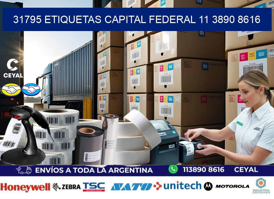 31795 ETIQUETAS CAPITAL FEDERAL 11 3890 8616