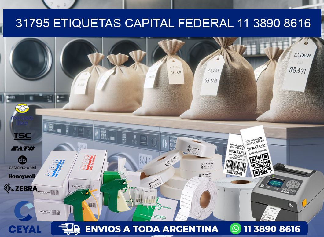 31795 ETIQUETAS CAPITAL FEDERAL 11 3890 8616