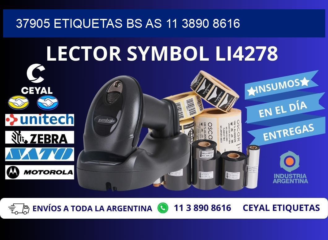37905 ETIQUETAS BS AS 11 3890 8616