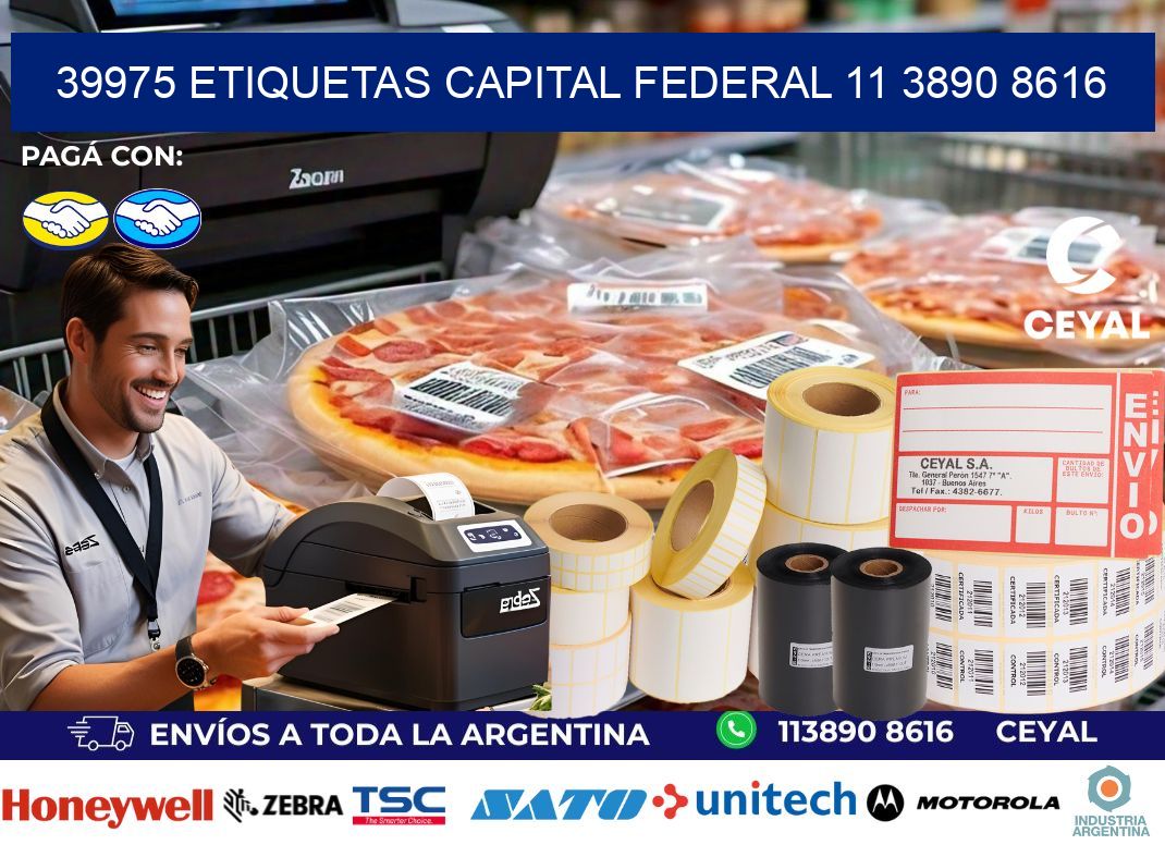39975 ETIQUETAS CAPITAL FEDERAL 11 3890 8616