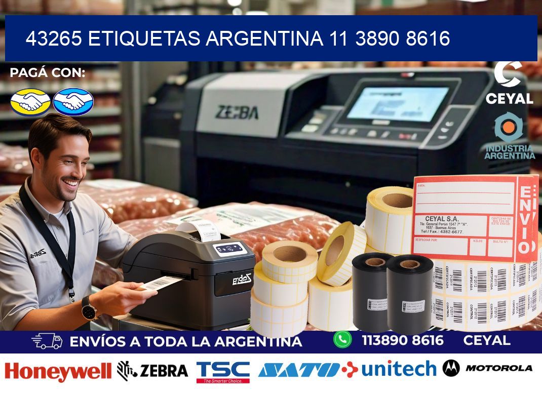 43265 ETIQUETAS ARGENTINA 11 3890 8616