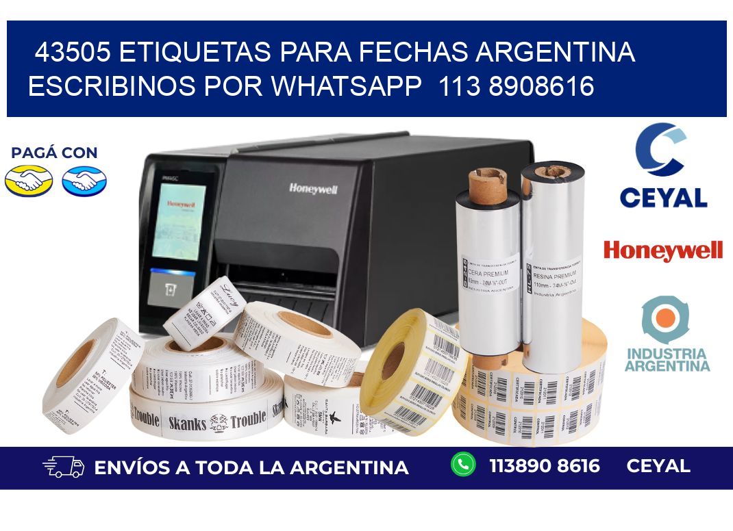43505 ETIQUETAS PARA FECHAS ARGENTINA ESCRIBINOS POR WHATSAPP  113 8908616