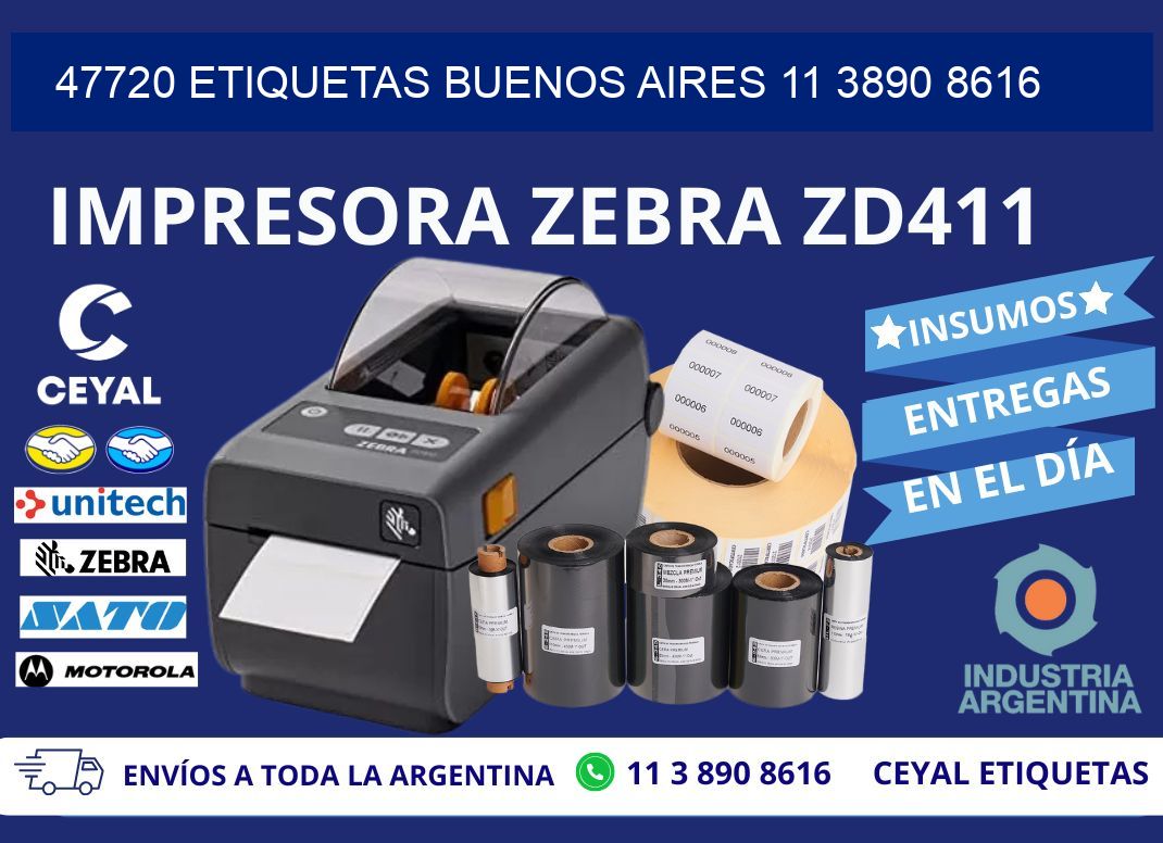 47720 ETIQUETAS BUENOS AIRES 11 3890 8616